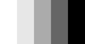 branco prata cinza preto